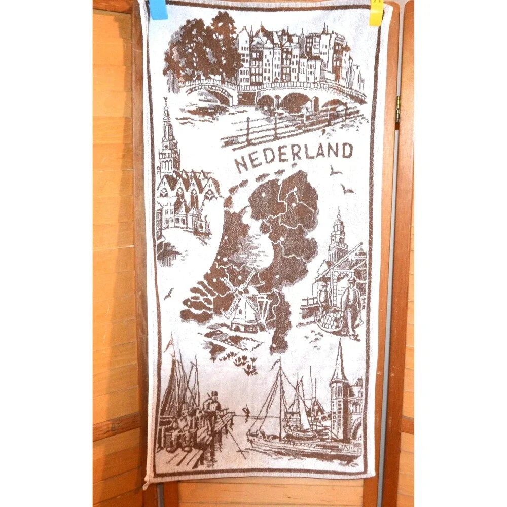 Vintage Netherlands Souvenir 1970s Seahorse Brand